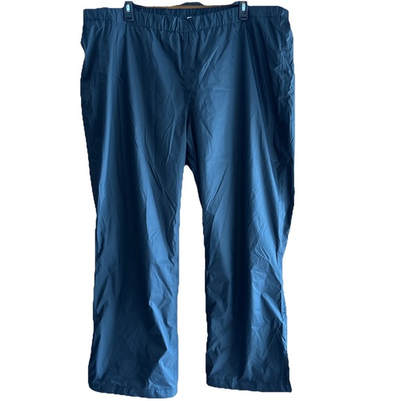 Columbia Pants Womens 3X Black Storm Surge Omni Tech Mesh Lined Logo Waterproof - Picture 1 of 10